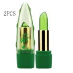 Aloe Vera Gel Color Changing Lipstick Gloss  Moisturizer Anti-drying Desalination Fine-grain Lip Blam Care - Image 7