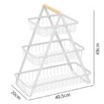 Kitchen Multi-functional Vegetable And Fruit Storage Rack - Image 10