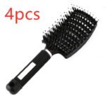 Hairbrush Anti Klit Brushy Haarborstel Women Detangler Hair Brush Bristle Nylon Scalp Massage  Teaser Hair Brush Comb - Image 2