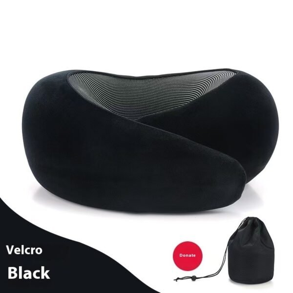 Deep Black Velcro Style