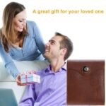 Men's Wallet PU Leather Bifold Purse Slim RFID Blocking Card Holder - Image 5