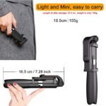 Compatible with Apple, Tripod Selfie Stick Mobile Universal Live Triangle Bracket One Bluetooth Selfie Artifact - Image 5