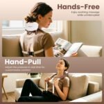1Pc Human Like Neck Massager With Heat Cordless Neck Massager For Pain Relief Deep Tissue Shiatsu Massager For For Neck Shoulders Back Legs - Image 10