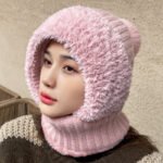 Multifunctional Hat Scarf One-piece Hat Neck Protection Bandana Warm - Image 3