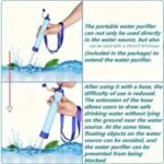 Essential Personal Water Filter For Hiking, Camping And RV Travel Emergency Preparedness - Image 3