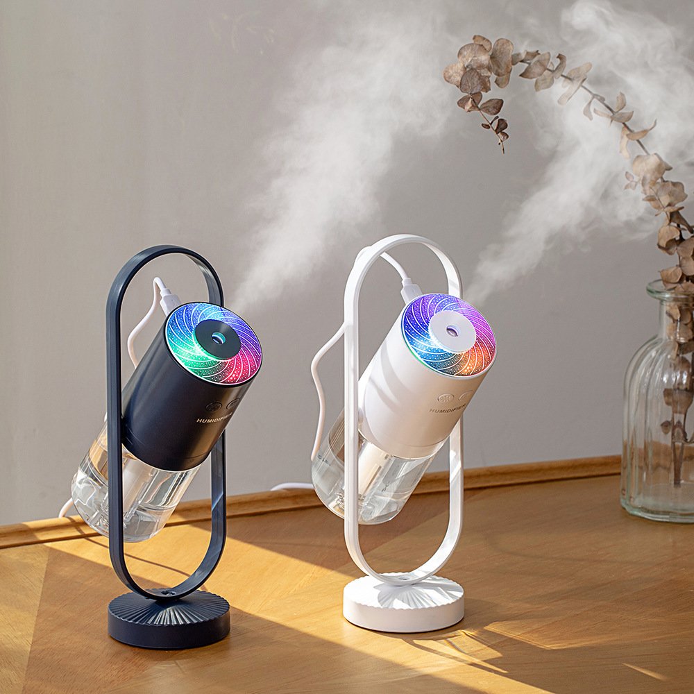 52741d81-89be-4f22-b1de-3acc0faf5755-1.jpg Magic Shadow USB Air Humidifier For Home With Projection Night Lights Ultrasonic Car Mist Maker Mini Office Air Purifier - Image 1