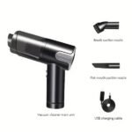 Wireless-silver Car Vacuum Cleaner Wireless Usb Charging Car Vacuum Cleaner Home Handheld Mini Desktop Vacuum Cleaner Portable - Image 4