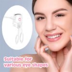 Heated Eyelash Curler Electric Temperature Control Mini Eyelash Curler Electric Portable Charging - Image 7