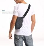 Digital Storage Canvas Chest Bag Crossbody Multi-functional Business Close Shoulder Anti-theft Package - Image 9