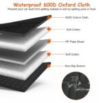 Dog Car Back Seat Cover With Zipper Mesh Window Storage Bags Waterproof 600D Oxford Cloth Car Seat Protector With Slide Flaps For Cars Trucks SUVs - Image 4