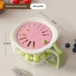 Cute Watermelon-shaped Draining Basket For Home Use - Image 8
