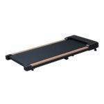 2.25HP Under Desk Treadmill, Portable Wood Walking Pad For Home & Office, Compact Running & Walking Machine With Remote Control, LED Display, Black - Image 2