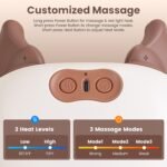 1Pc Human Like Neck Massager With Heat Cordless Neck Massager For Pain Relief Deep Tissue Shiatsu Massager For For Neck Shoulders Back Legs - Image 8