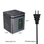 105W Multifunctional Magnetic Wireless Gallium Nitride Charger - Image 4