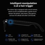 SENBONO E13 Smart Glasses Outdoor Smart Sport Hands-Free Call Music Headphone - Image 4