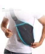 Digital Storage Canvas Chest Bag Crossbody Multi-functional Business Close Shoulder Anti-theft Package - Image 3