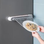 Creative Can Hang Magnetic Cling Film Cutter For Home Kitchen - Image 5