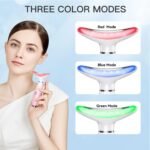 Neck Face Massager, Skin Care Face Massage Tool, 3-in-1 Facial Massager, Face Sculpting Tool With Thermals, Vibration - Image 7