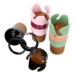 Car Cup Holders Car-styling Car Truck Drink Water Cup Bottle Can Holder Door Mount Stand ABS Rubber Drinks Holders - Image 5