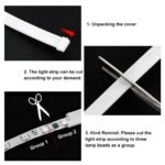 180cm 12V Car Waterproof Front Hood LED Daytime Running Decorative Flexible Light Strip For Car, Truck, SUV - Image 9