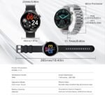 SENBONO V19 Business Men Smart Watch Answer Call Heart Rate Water Proof Sports Fitness Smartwatch Men - Image 6