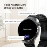 SENBONO V19 Business Men Smart Watch Answer Call Heart Rate Water Proof Sports Fitness Smartwatch Men - Image 9