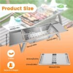 3 In 1 Foldable Charcoal Grill - Image 3