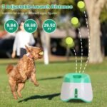 1Pc Automatic Dog Ball Launcher Toy Included 6 Tennis Balls Dog With 3 Adjustable Launch Distance Interactive Ball Thrower Fetch Machine For Small Medium Dogs - Image 6