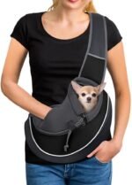 Carrying Pets Bag Women Outdoor Portable Crossbody Bag For Dogs Cats Pet Products - Image 6