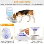 3.5L/1Gal Pet Water Dispenser Self-Dispensing Gravity Pets Water Feeder Automatic Pet Waterer Cat Dog - Image 2