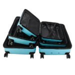 3-in-1 Multifunctional Large Capacity Traveling Storage Suitcase Blue - Image 6