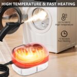 Handheld Steam Cleaner, Steamer For Cleaning, 2500W Pressurized Steam Cleaner With 1.2L Water Tank And 12 Attachments, - Image 2