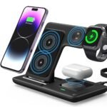 Three-in-one Wireless Charger Foldable Twin Coil 15W Fast Charge - Image 5
