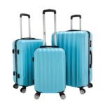 3-in-1 Multifunctional Large Capacity Traveling Storage Suitcase Blue