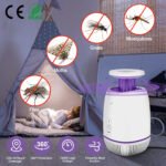 1Pc Plug-in Mosquito Zapper For Summer Max 1076Sq.Feet Range Electric Fly Zapper With 3 Modes Mosquito Killer Lamp For Indoor Outdoor - Image 4