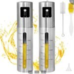 Fuel Spray Can Household Kitchen Supplies Artifact Stainless Steel Oil Injection Bottle Spice Bottle Spray Press Type Barbecue Oil Bottle Kitchen Gadgets - Image 9
