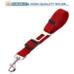 High Quality Durable Pet Cat Dog Vehicle Leash Nylon Adjustable Car Seat Dog Safety Belt Pet Leashes - Image 2