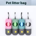 Led Light Pet Waste Bag Dispenser For Dogs Cats Dog Poop Scooper Bags Waste Bags Holder Dispensers Pet Clean Accessories - Image 6
