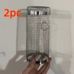 Rolling Grilling Basket Metal BBQ Barbecue Basket Net Portable Outdoor Camping Barbecue Rack Kitchen Gadgets - Image 9