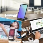 Qi Wireless Fast Charger Charging Pad Stand Dock For Galaxy Phone - Image 5