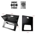 Foldable BBQ Grill Portable BBQ Barbecue Grill Camping Garden Outdoor Travel For Camping Picnic RV Travel - Image 7