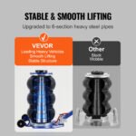 VEVOR Air Jack, 3 Ton 6600 Lbs Triple Bag Air Jack, Airbag Jack With Six Steel Pipes, Lift Up, 3-5 S Fast Lifting Pneumatic Jack, - Image 5