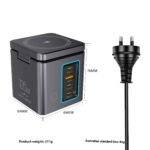 105W Multifunctional Magnetic Wireless Gallium Nitride Charger - Image 10