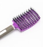 Hairbrush Anti Klit Brushy Haarborstel Women Detangler Hair Brush Bristle Nylon Scalp Massage  Teaser Hair Brush Comb - Image 4