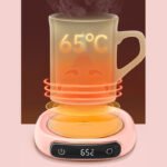 Coffee Mug Warmer Warm Coaster Smart Heating Cup Thermal Insulation Constant Temperature Coaster Heating Pad Desktop - Image 6