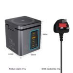 105W Multifunctional Magnetic Wireless Gallium Nitride Charger - Image 8