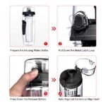 Fruit Infuser Water Bottle 32OZ Juice Shaker Sport W& Flip Top Lid Anti-Slip Grips For Office Home Sport Running Walking Hiking - Image 4