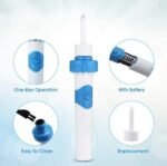 Safety Electric Cordless Vacuum Ear Cleaner Wax Remover Painless Cleaning Tool - Image 6