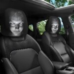 Car Seat Headpiece With A Unique And Quirky Personality