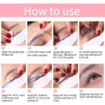 10 Pairs Sachet Lifting Lotion Lashes Lift Set Perm 8-12 Minutes Convenience Use Make Up Tools - Image 4